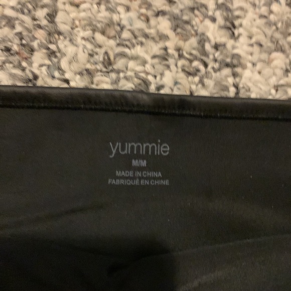 Leggings shaping faux leather by yummie - Picture 5 of 9